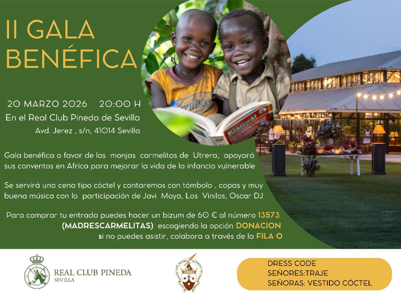 II Gala Benéfica a favor de las Madres Carmelitas de Utrera