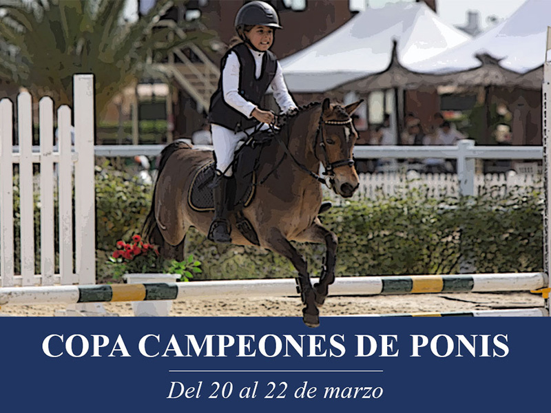 Doble cita hípica en Pineda este fin de semana: el Concurso Nacional de Ponis "Copa de Campeones" y un CSN3*