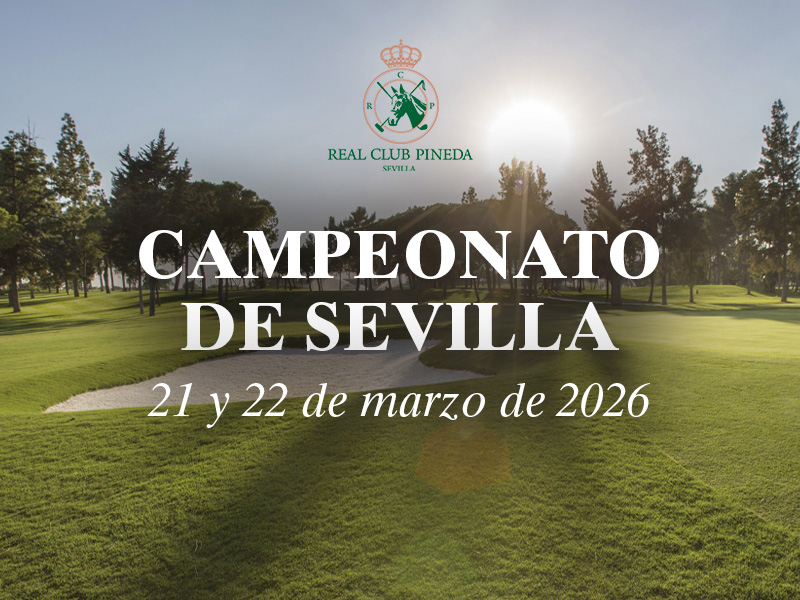 Nueva edición del Campeonato de Sevilla de golf