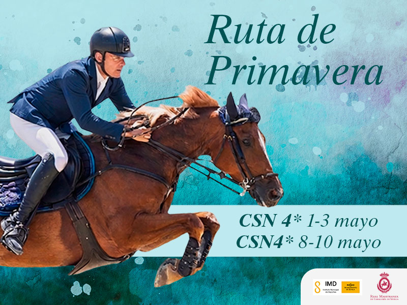 Cerca de 300 binomios se darán cita desde este viernes en el CSN4* de la Ruta de Primavera de Pineda