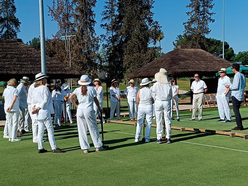 Pineda celebra el I Torneo final de la Escuela de Croquet