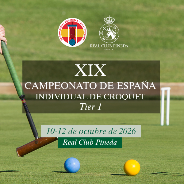 XIX Campeonato de España Individual de Croquet GC – Tier 1