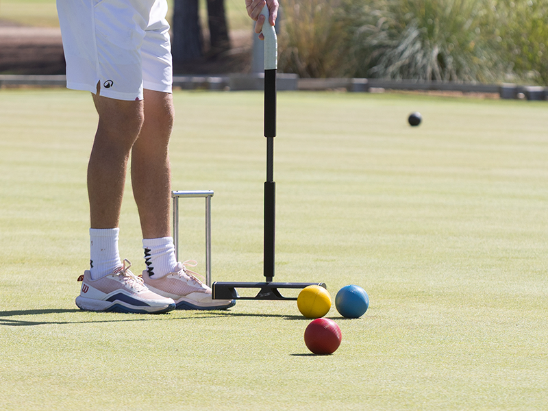 Alta valoración en la organización y campos de croquet del Club
