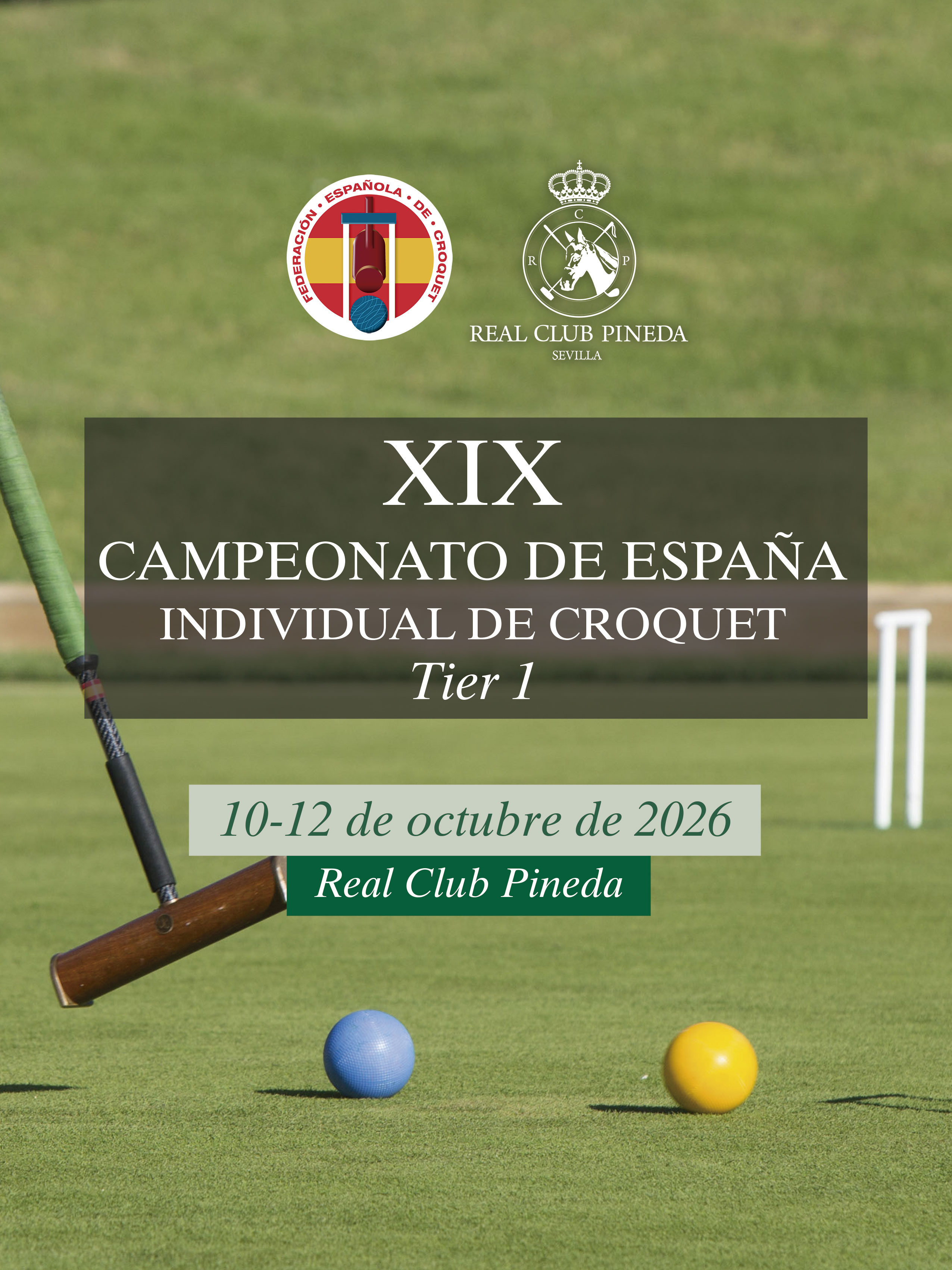 XIX Campeonato de España Individual de Croquet. Tier 1