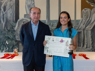 Entrega del 3º premio a Manuela Ferraro Saenz de Tejada por Rafael Silva