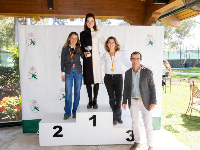Pódium categoría Veteranos Femenino