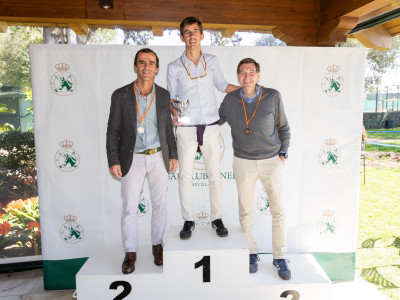 Pódium categoría Veteranos Masculino