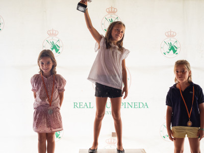 Pódium Benjamín femenino