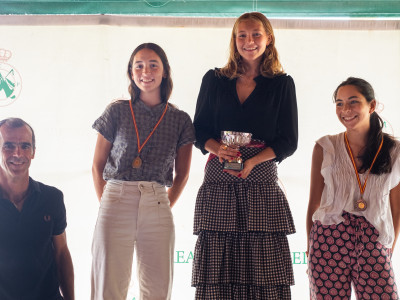 Pódium Junior femenino